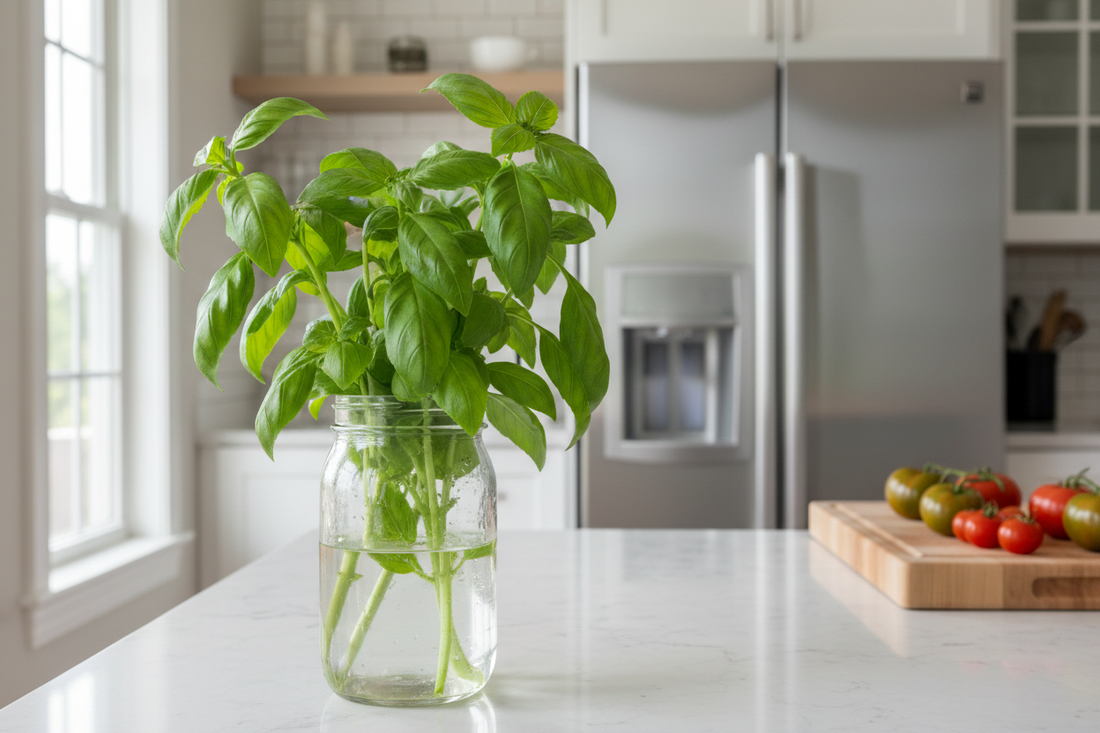 How to Store Basil - Should You Refrigerate
