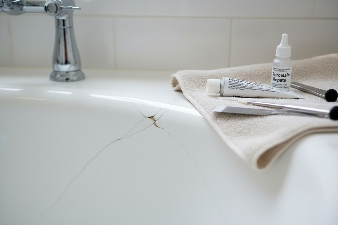 How to Fix a Crack in a Bathtub: Repair Guide for Porcelain, Acrylic, and Fiberglass