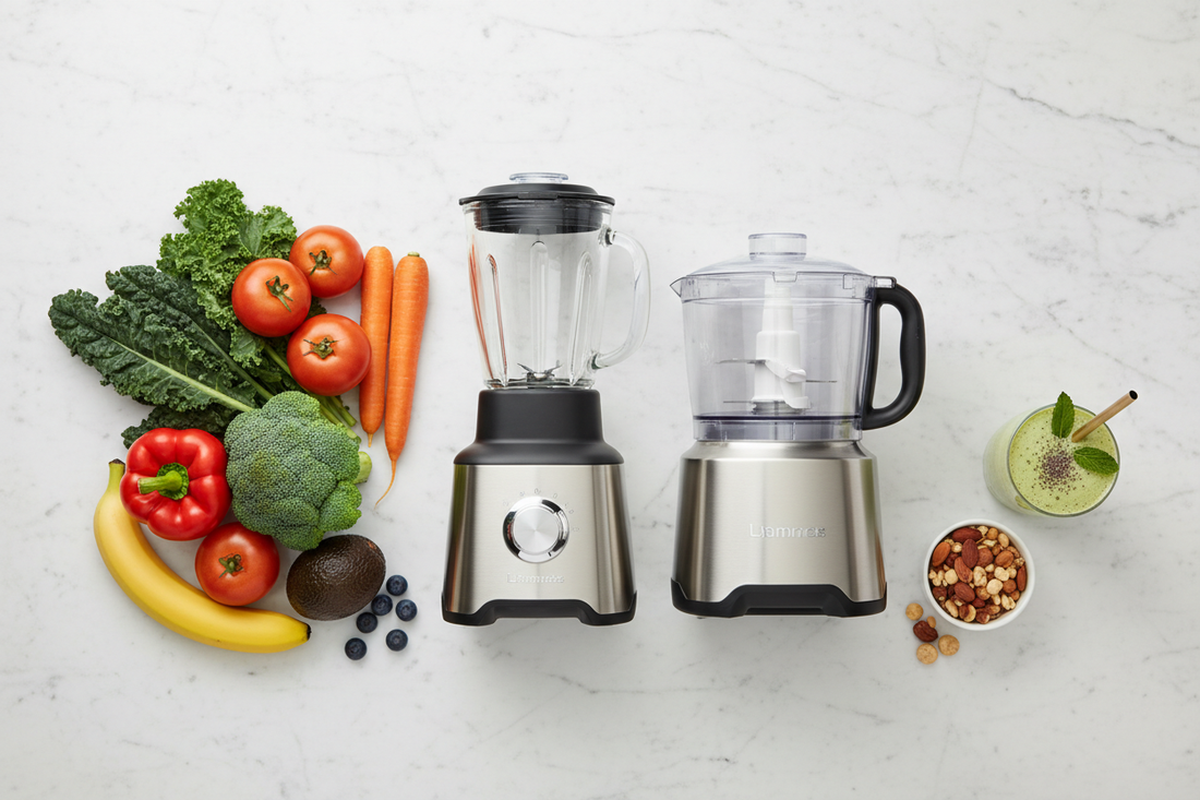 Blender vs Food Processor — What's the Difference?