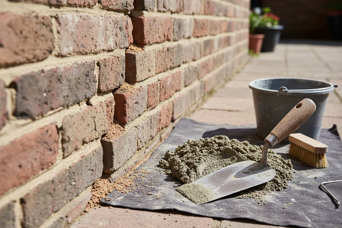 How to Fix a Crack in a Brick Wall: Tuckpointing, Crack Filler, and When to Call a Pro