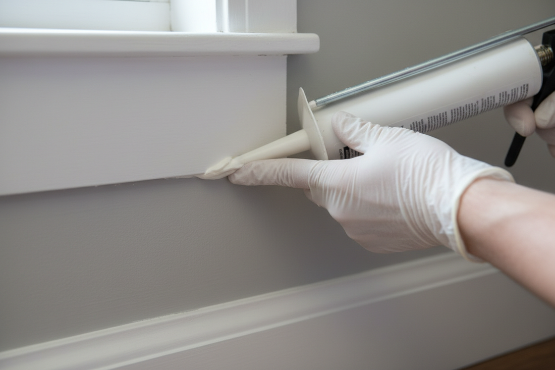 How to Caulk Before Painting: Where to Caulk, Which Caulk to Use, and How to Apply It