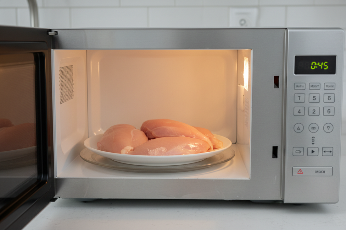 How to Defrost Chicken in Microwave