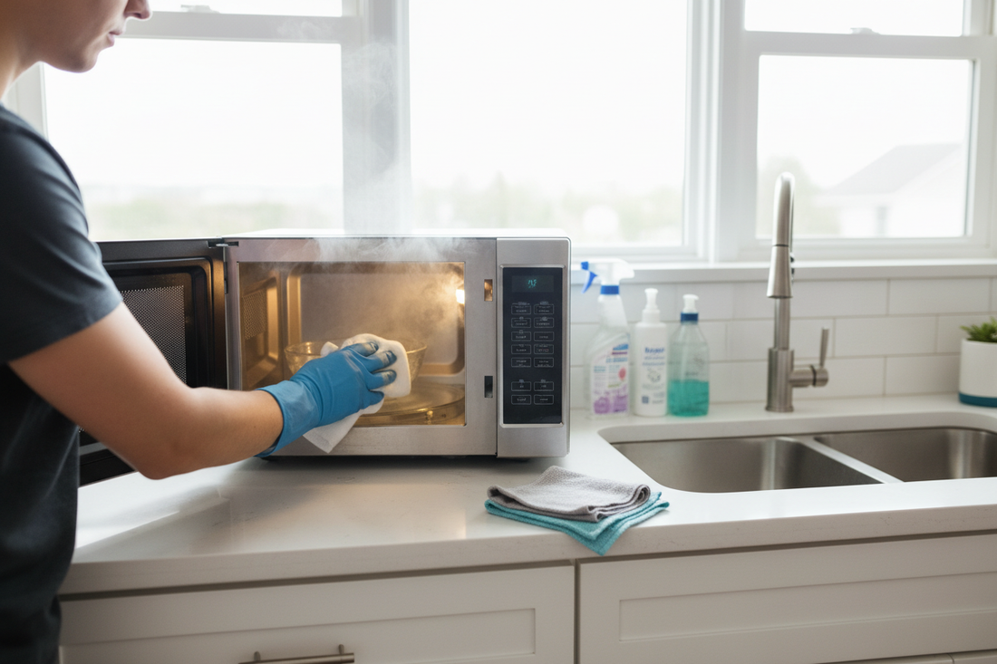 How to Clean a Microwave Inside and Out