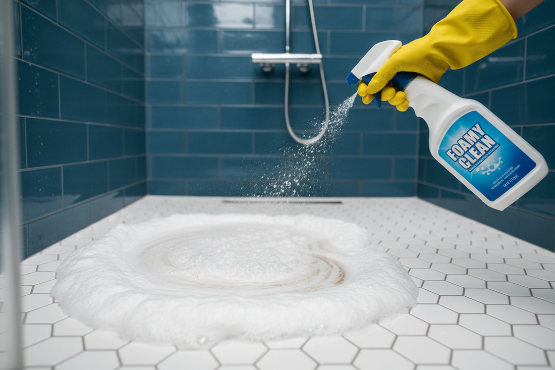 How to Clean Shower Floor Without Scrubbing
