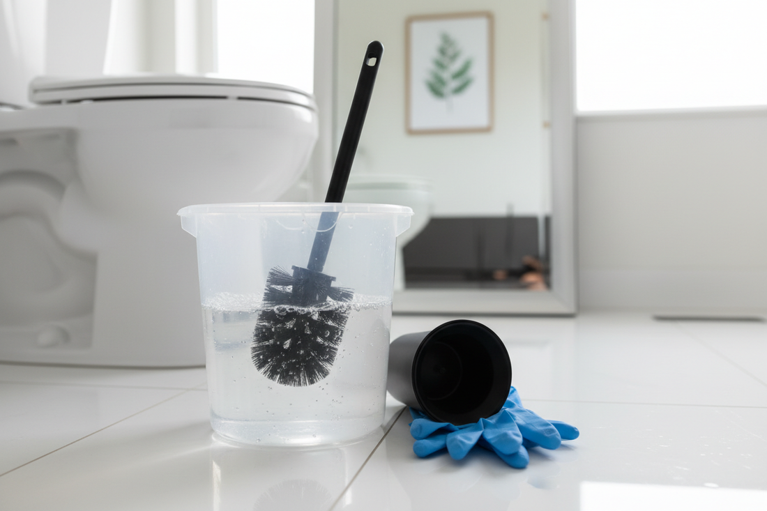 How to Clean Toilet Brush and Holder