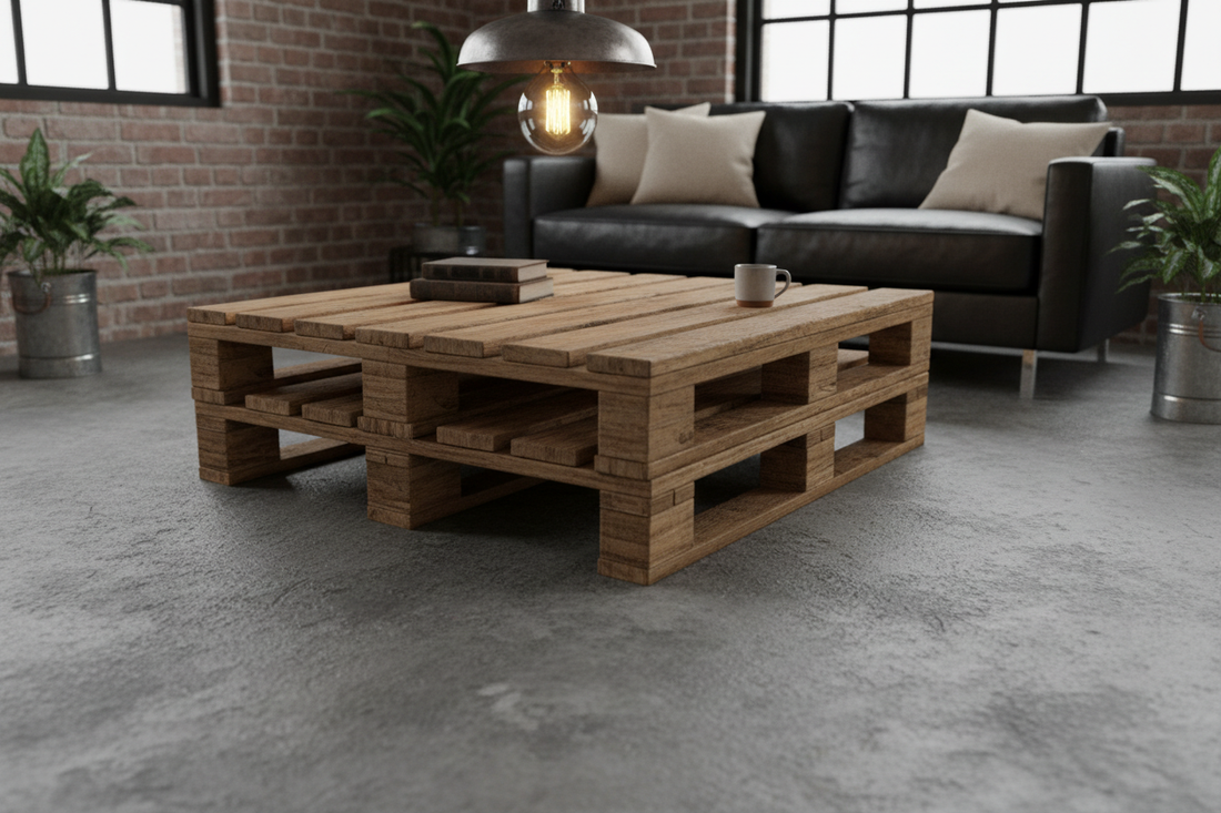 How to Build a Coffee Table from Pallets