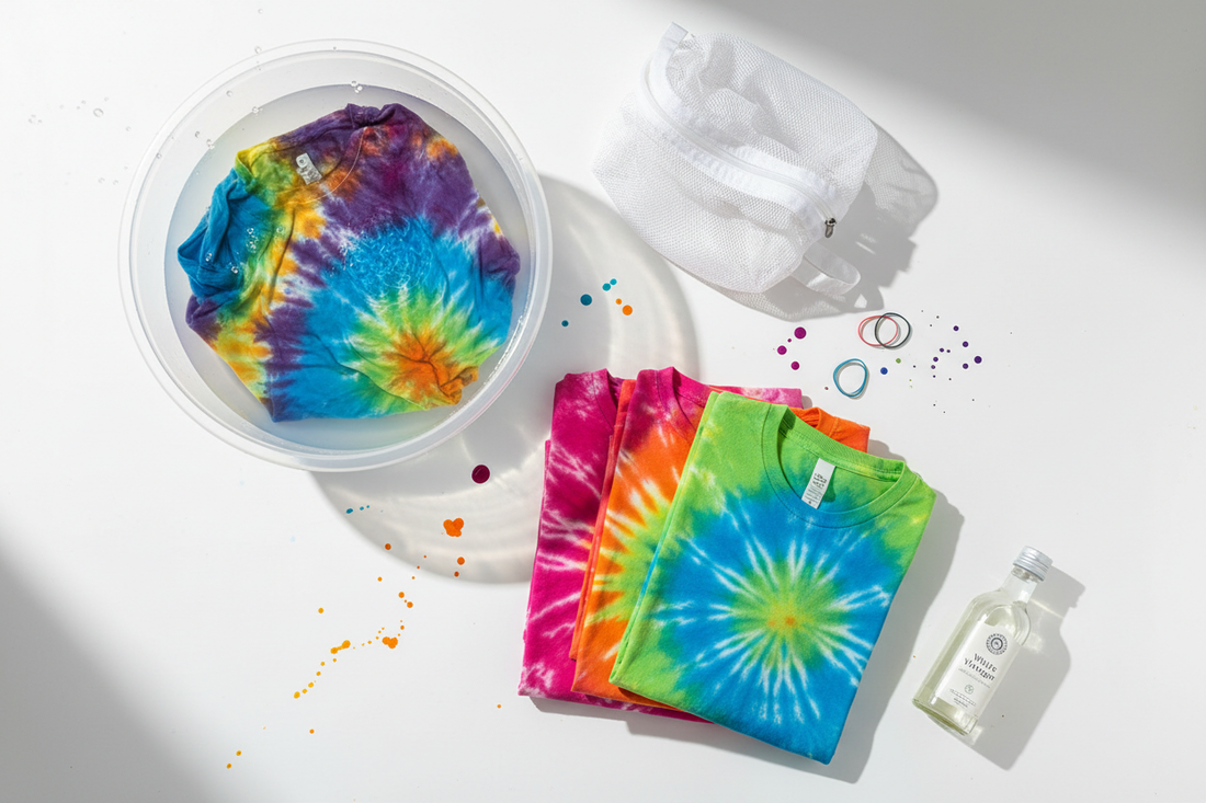 How to Care for Tie-Dye Clothes
