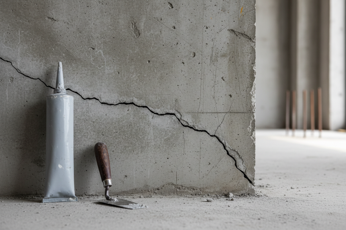 How to Fix a Crack in a Concrete Wall: Diagnosis, Materials, and Step-by-Step Repair