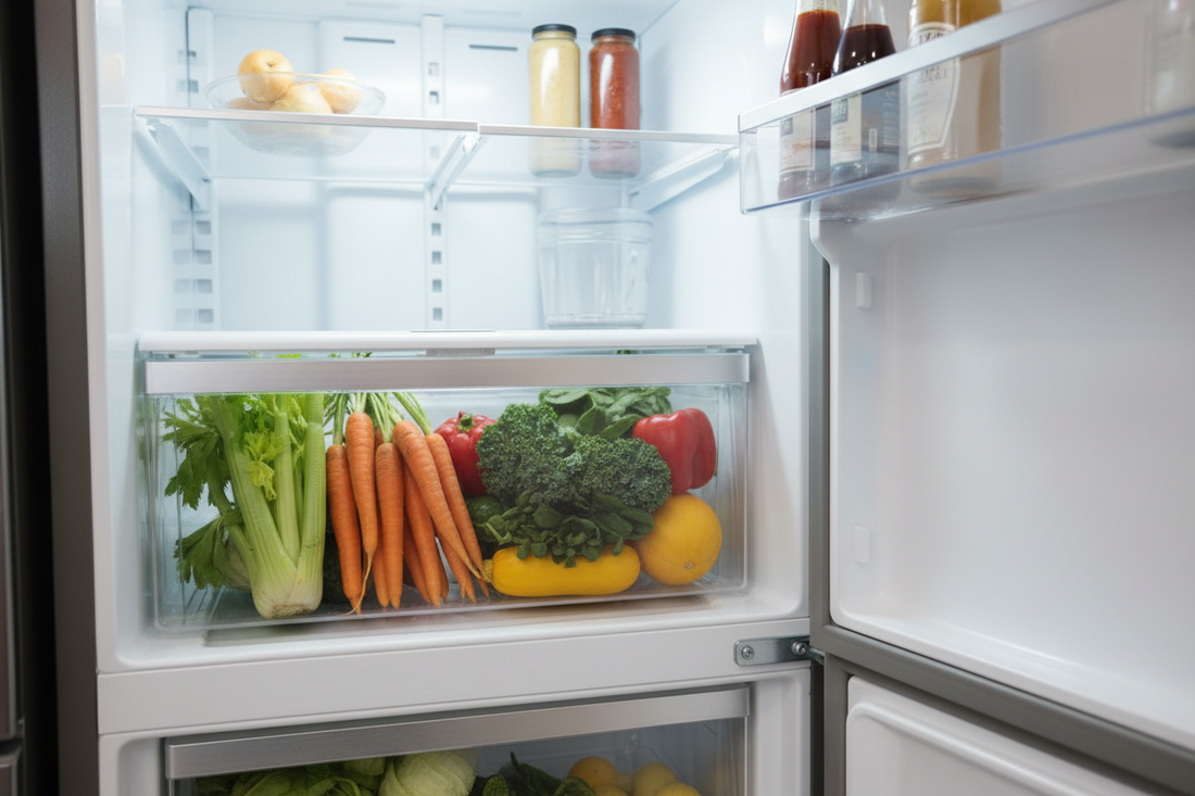 How to Organize Refrigerator Crisper Drawers