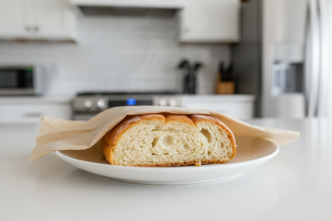How to Defrost Bread in Microwave