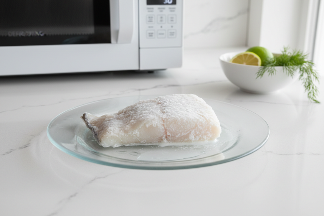How to Defrost Fish in Microwave