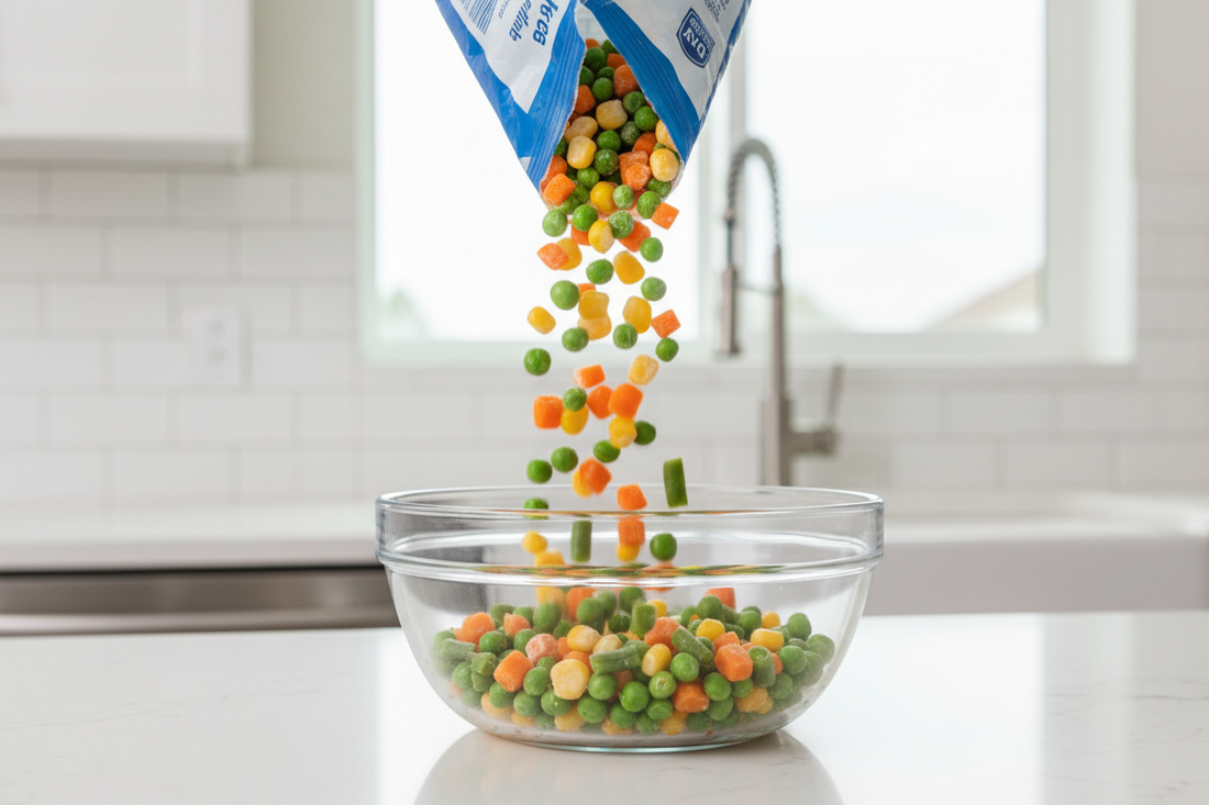 How to Defrost Frozen Vegetables in Microwave