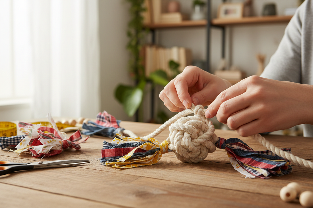 How to Make Dog Toys at Home