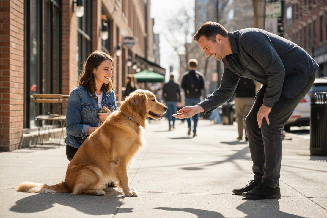 How to Socialize Dog with Strangers