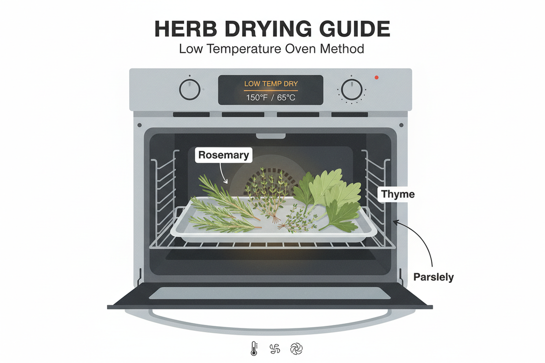 How to Use Oven to Dry Herbs