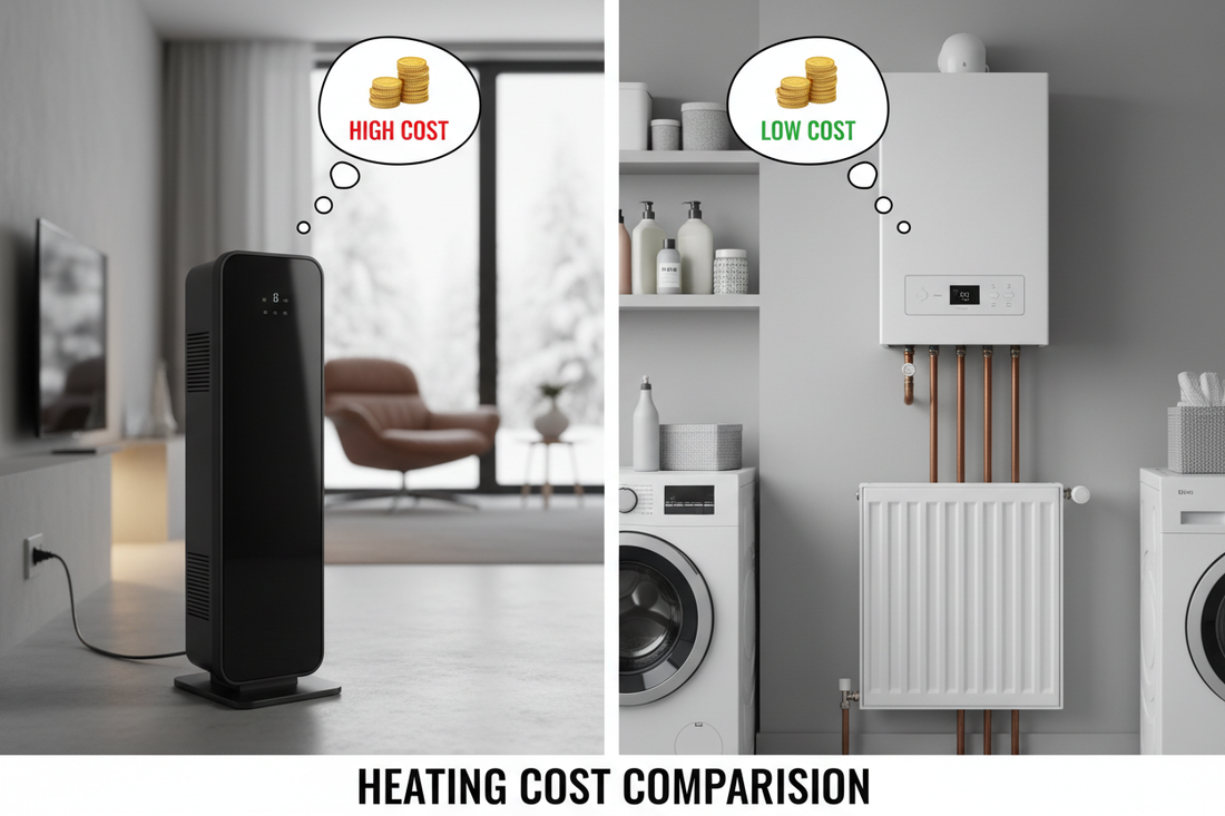 Electric Heater vs Central Heating — Cost Comparison