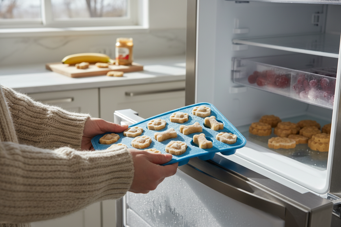 How to Make Frozen Dog Treats