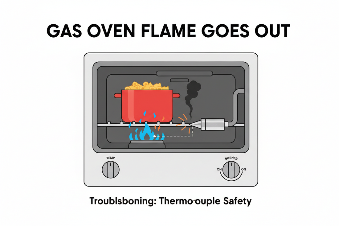 Why Is Gas Oven Flame Going Out