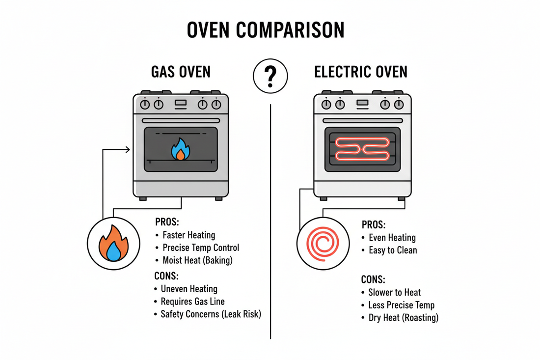 Gas Oven vs Electric Oven Problems