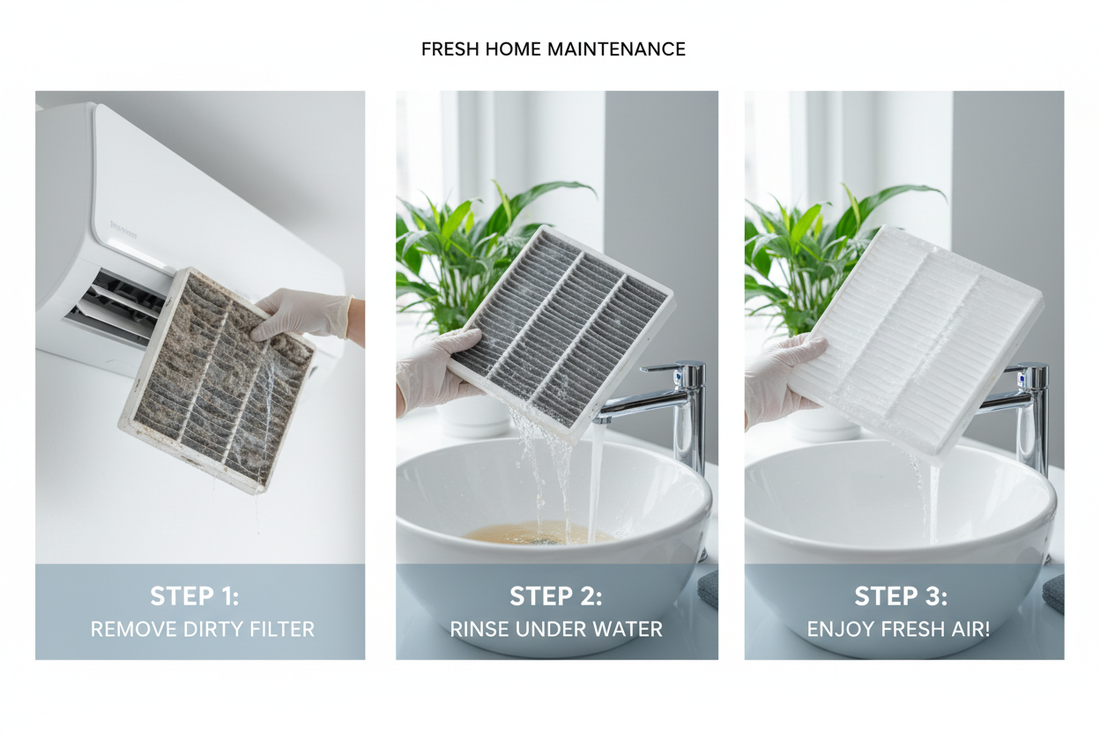 How to Clean AC Filter Step by Step