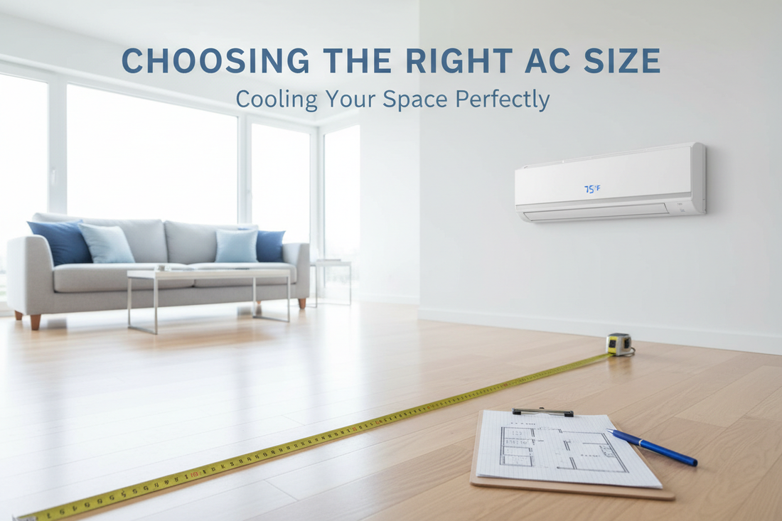 How to Choose the Right Size Air Conditioner for Your Room