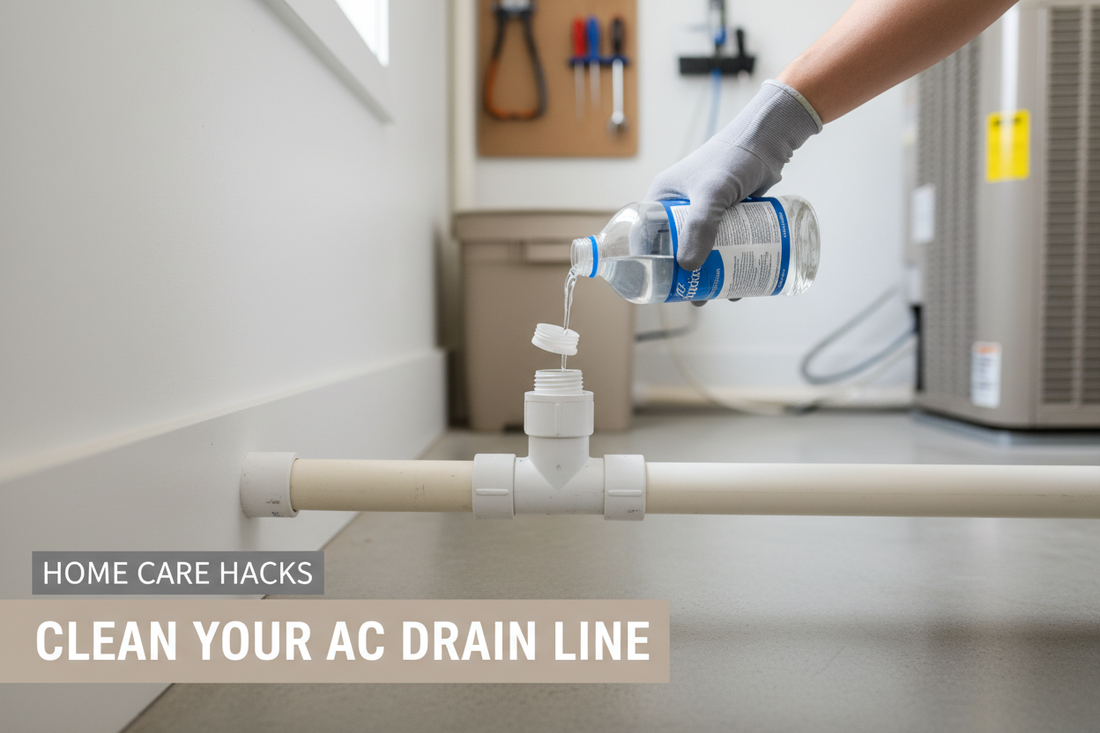 How to Clean AC Drain Line