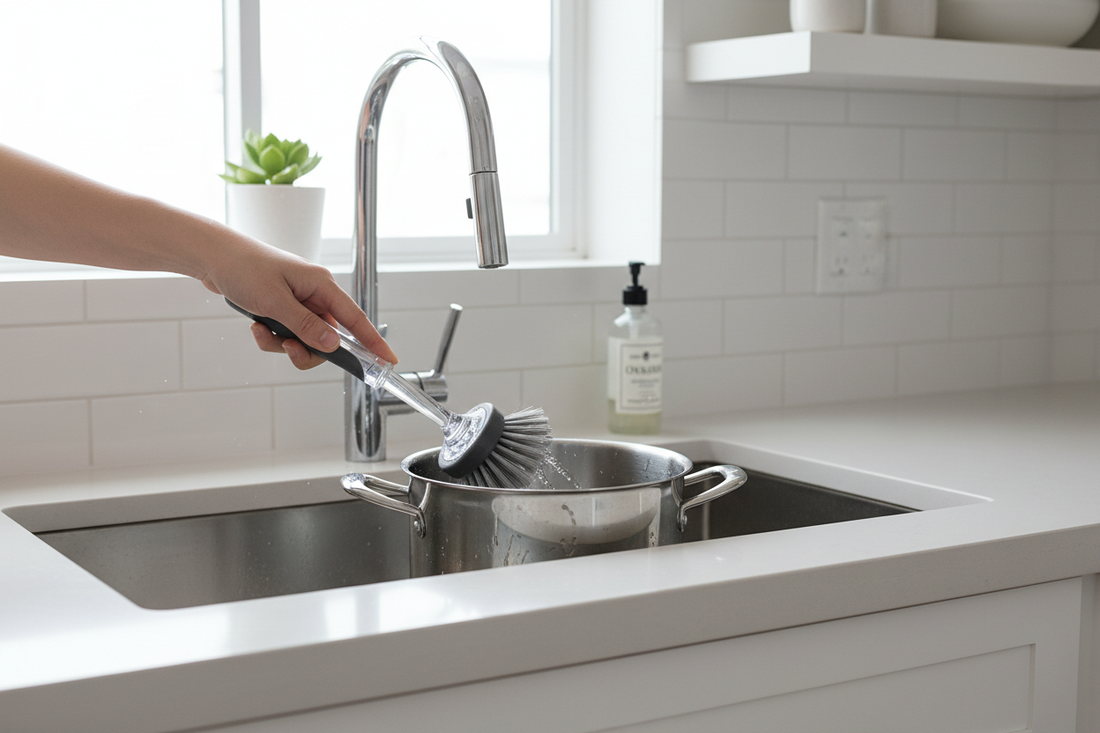 Best Dish Brush: A More Hygienic Alternative to Kitchen Sponges