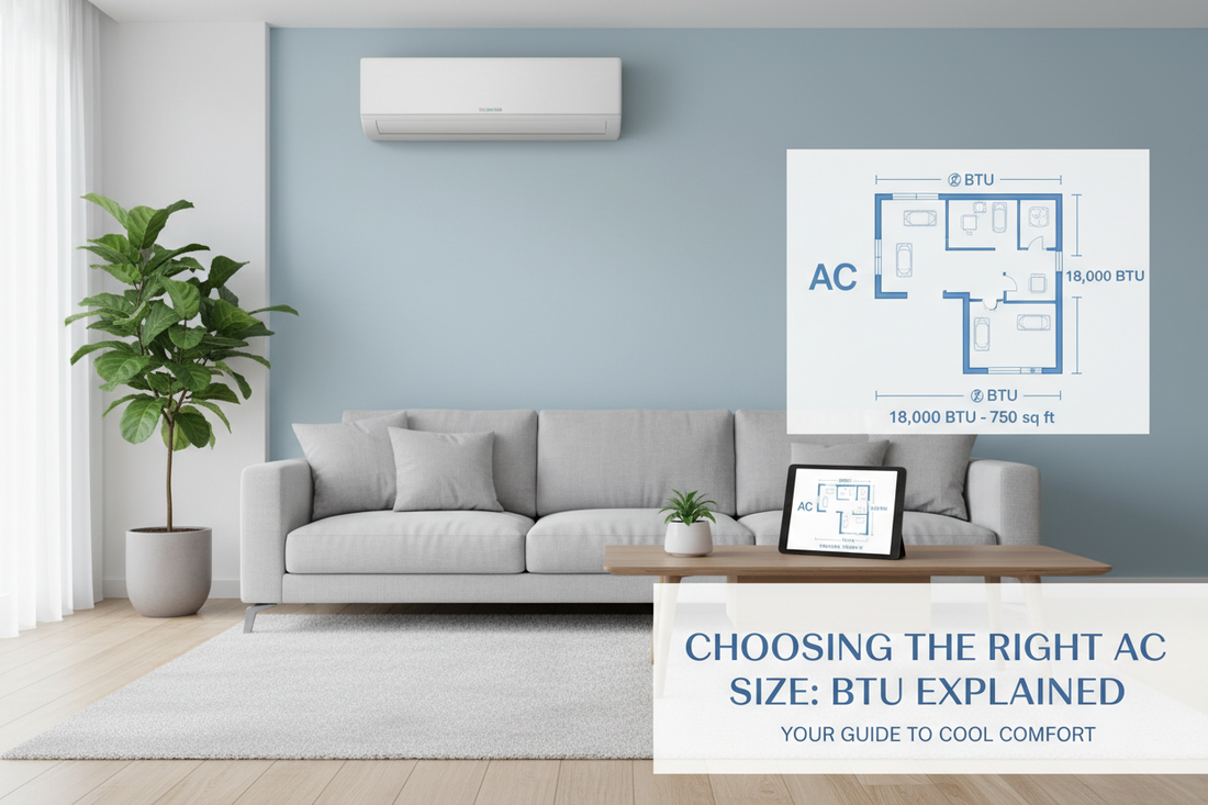 Air Conditioner BTU Explained: What Size Do I Need?