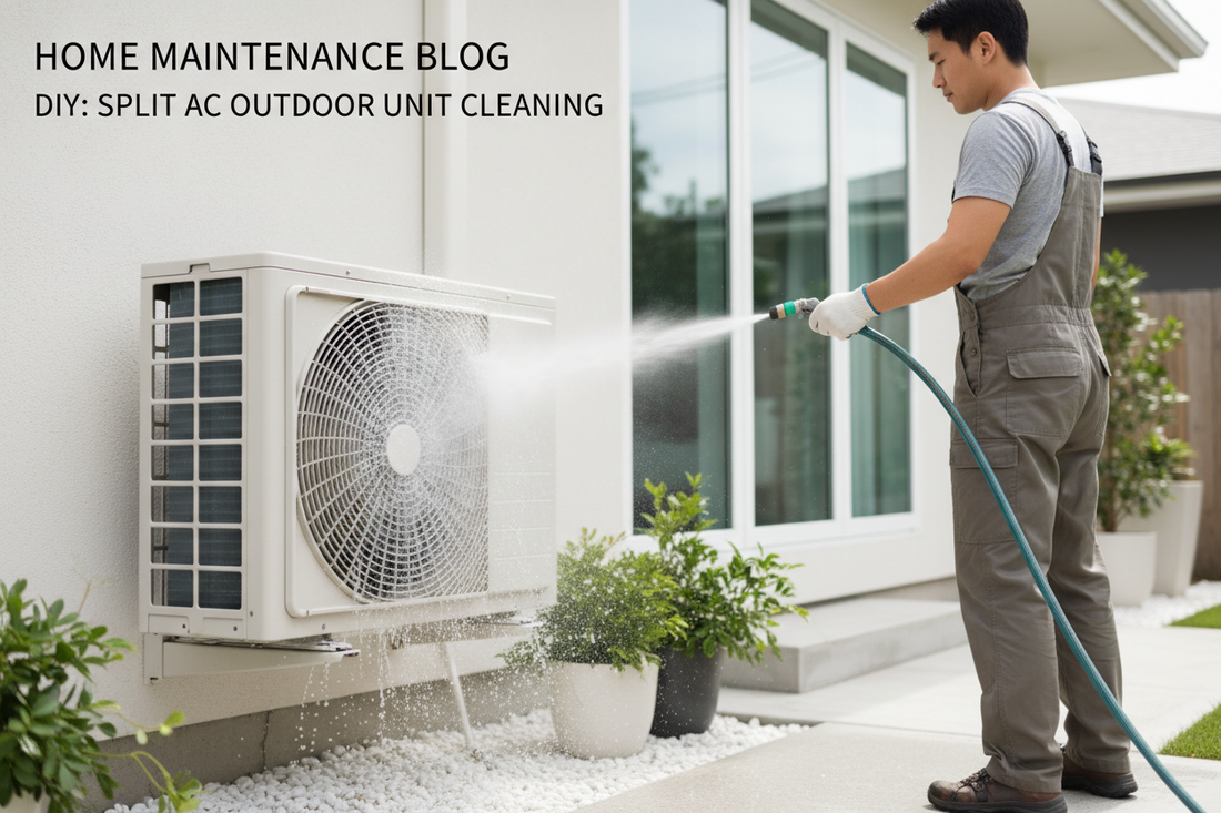 How to Clean Split AC Outdoor Unit