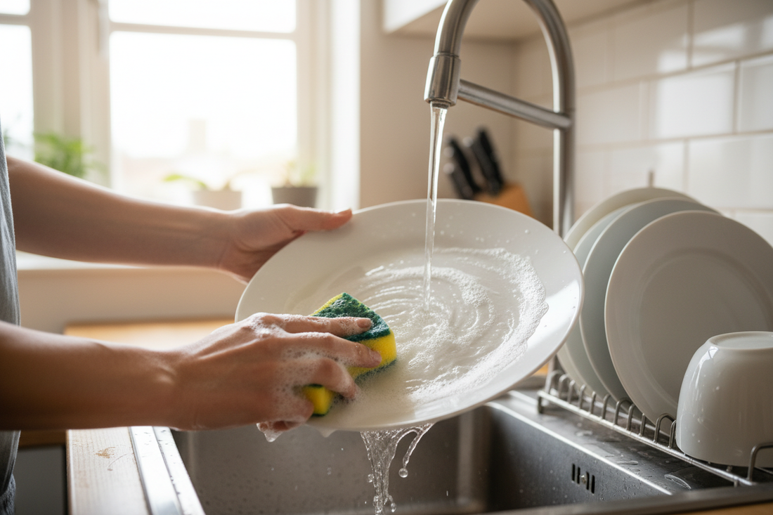 How to Hand Wash Dishes Properly (The Technique Most People Get Wrong)