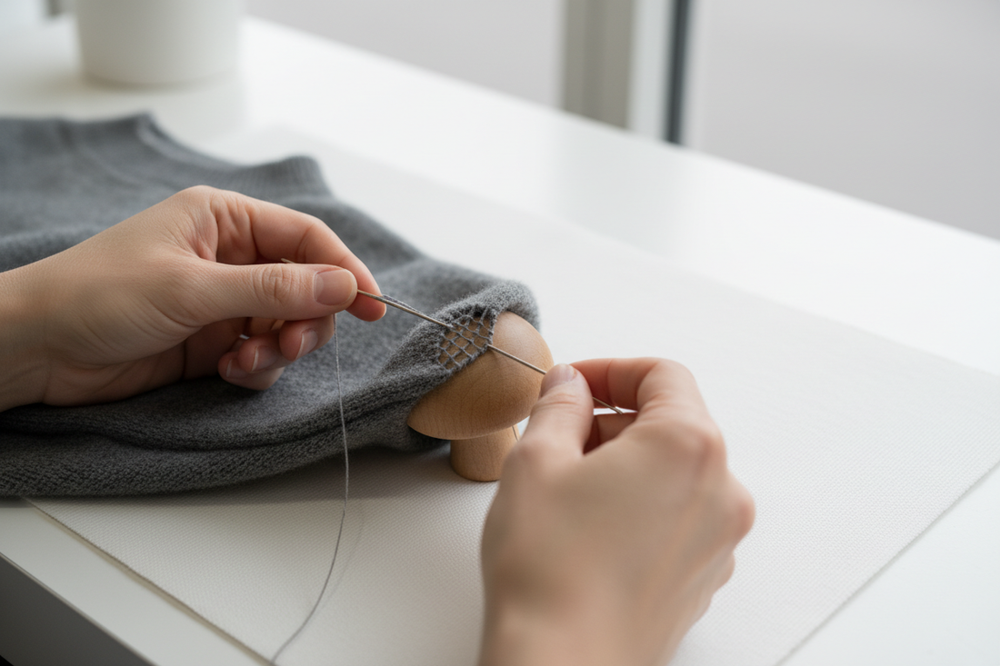 How to Repair a Small Hole in Clothes