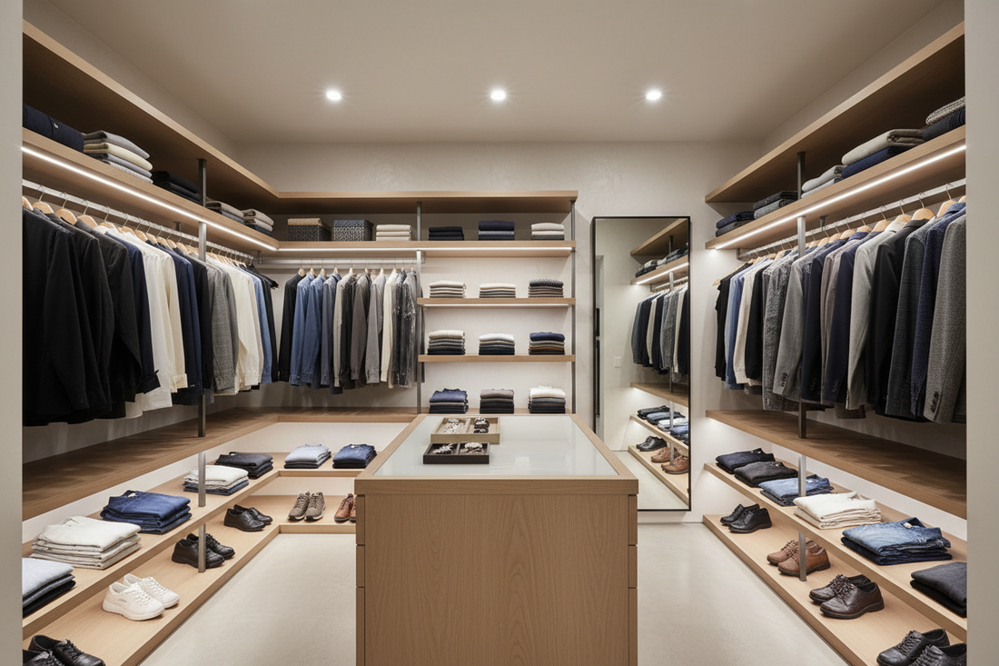 How to Add Lighting to a Closet
