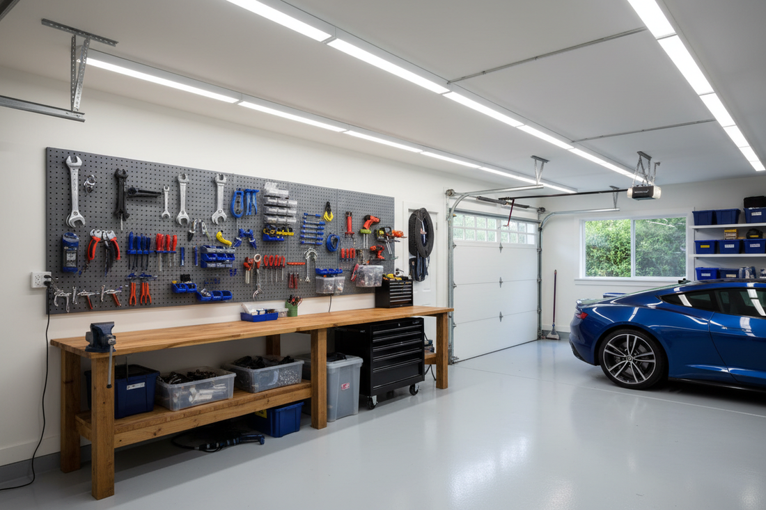 How to Add Lighting to Garage