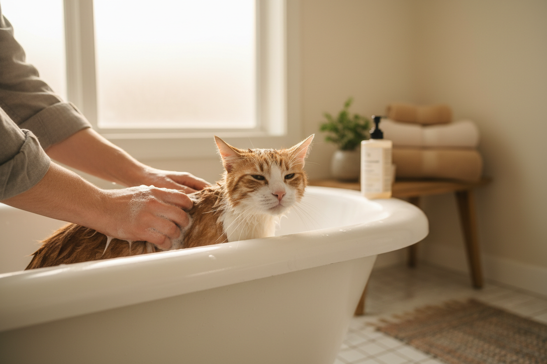 How to Bathe a Cat at Home