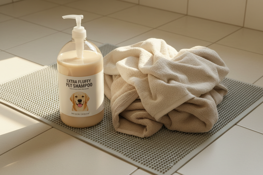 How to Bathe a Large Dog at Home
