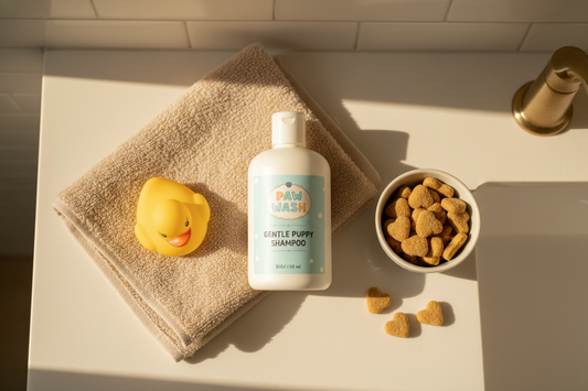 How to Bathe a Puppy for the First Time