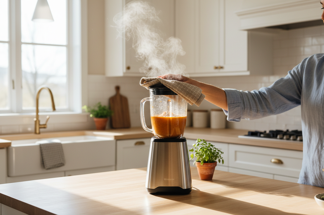 How to Blend Hot Liquids Safely