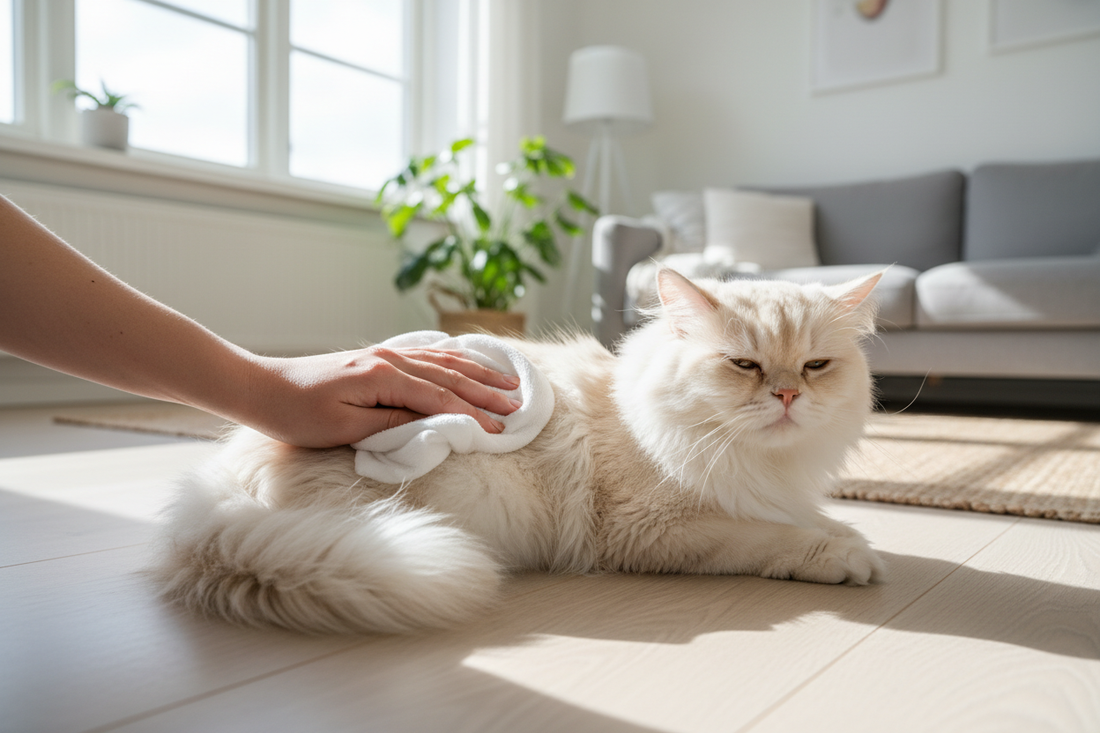 How to Clean a Cat Without Bathing