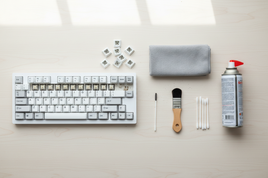 How to Clean a Keyboard: From Quick Maintenance to Deep Cleaning