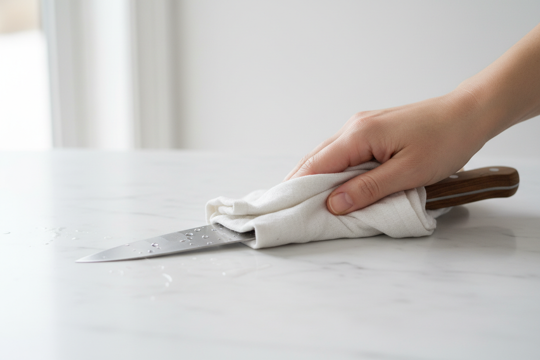 How to Clean a Knife Handle