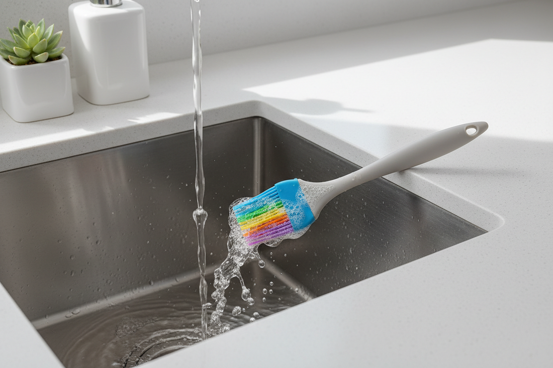 How to Clean a Silicone Baking Brush