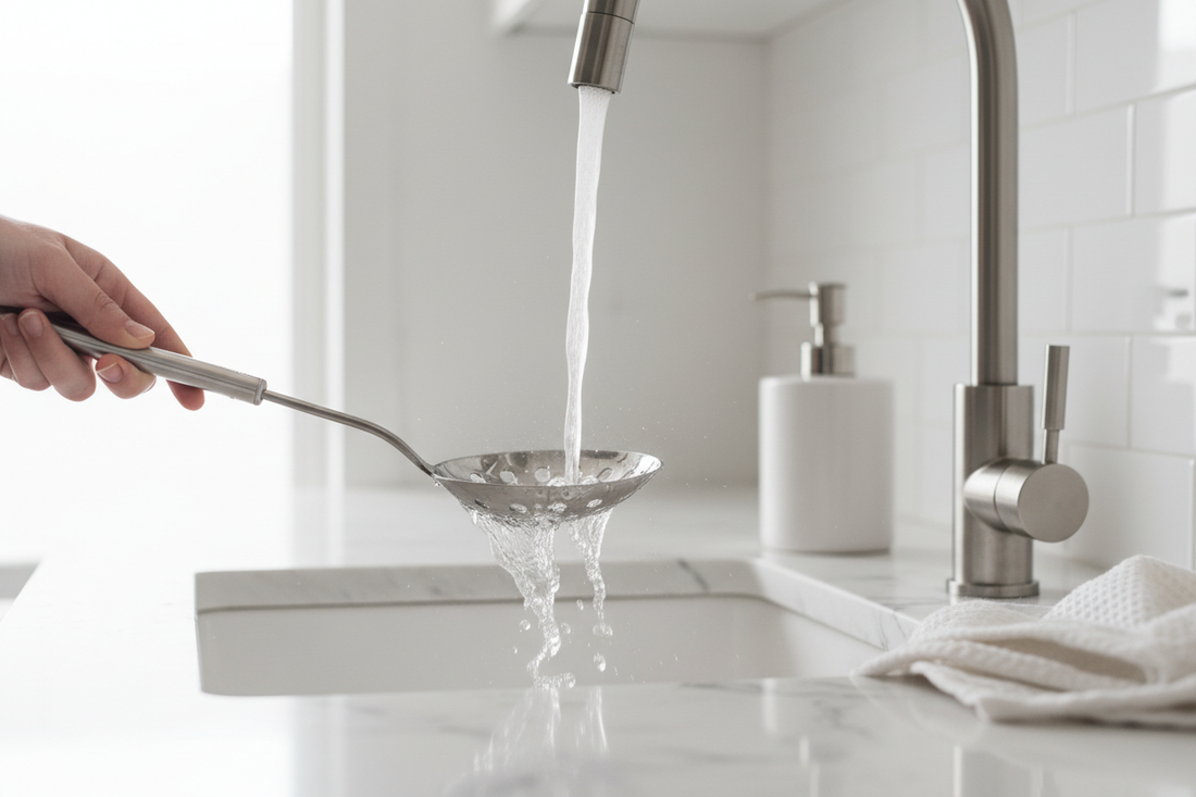 How to Clean a Slotted Spoon