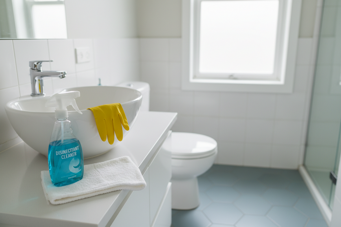 How to Clean Bathroom After Illness