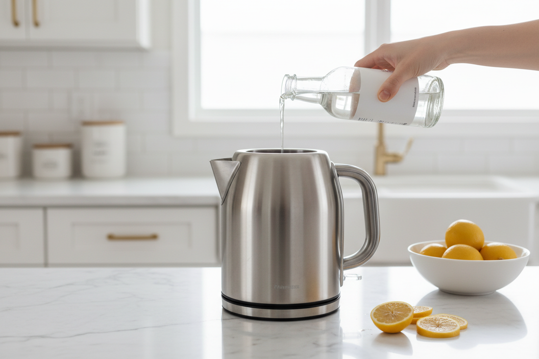 How to Clean an Electric Kettle with Vinegar