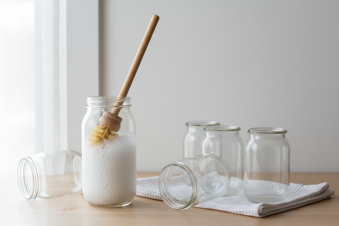 How to Clean Mason Jars