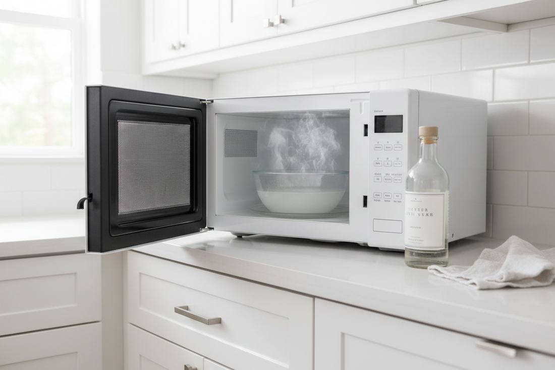 How to Clean Microwave with Vinegar