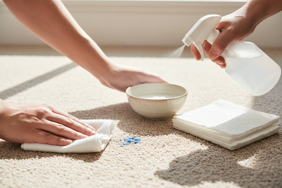How to Clean Paint from Carpet
