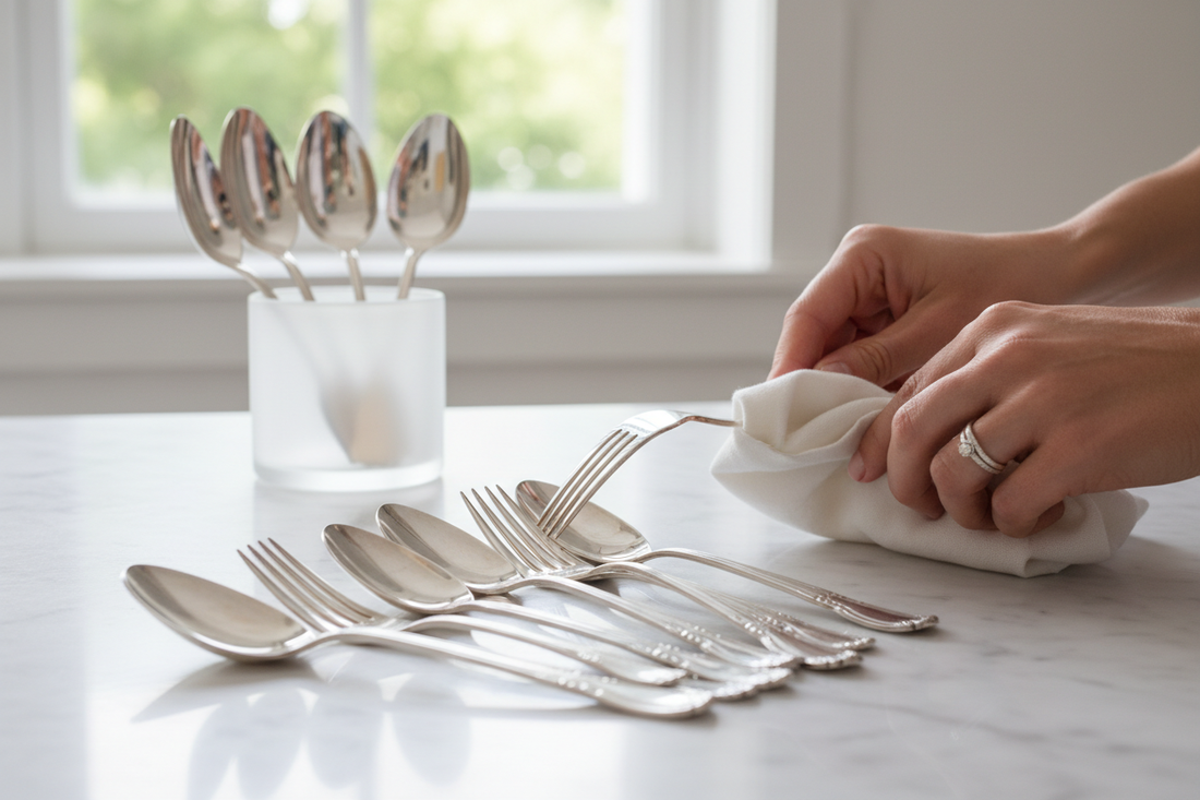 How to Clean Silver-Plated Cutlery