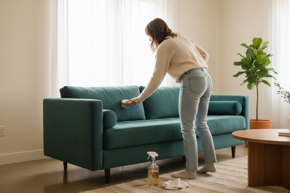 How to Clean a Velvet Sofa: The Complete Guide