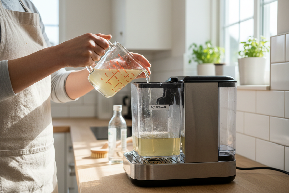 How to Descale a Coffee Machine with Vinegar